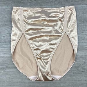 80s 90s Vintage Metallic Shaping Underwear